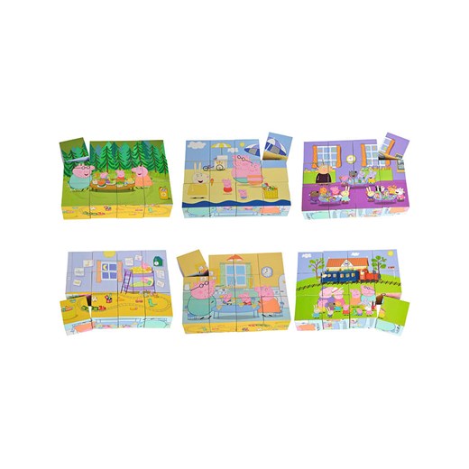Peppa Pig Klocki-puzzle &quot;Peppa Pig&quot; - 3+ ze sklepu Limango Polska w kategorii Zabawki - zdjęcie 175716236