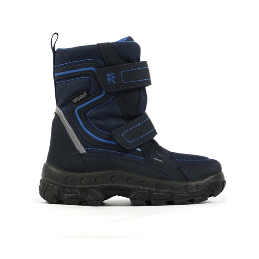 Richter Shoes Kozaki zimowe &quot;Davos&quot; w kolorze granatowym ze sklepu Limango Polska w kategorii Buty zimowe dziecięce - zdjęcie 175716256