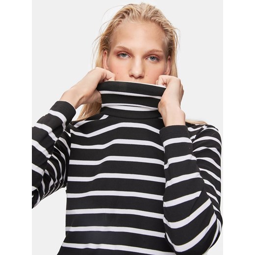 Sweter damski LTB z bawełny z golfem 