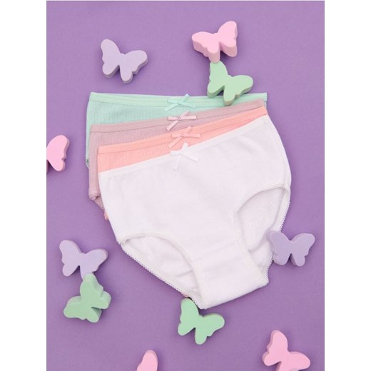 Sinsay - Majtki 4 pack - wielobarwny Sinsay 98/104 Sinsay