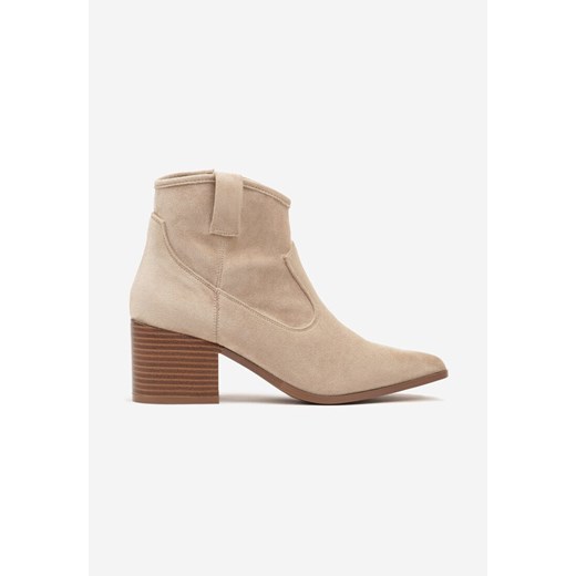 Botki Renee boho na obcasie 