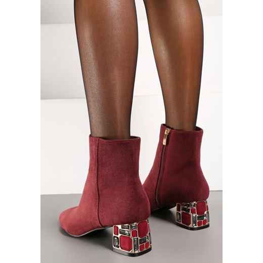 Botki Born2be z zamkiem eleganckie na lato 