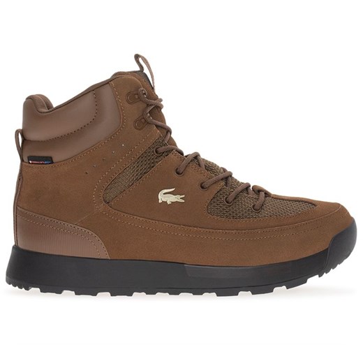 Buty Lacoste Urban Breaker 224 1 CMA 748CMA0015-267 - brązowe ze sklepu streetstyle24.pl w kategorii Buty zimowe męskie - zdjęcie 175728366