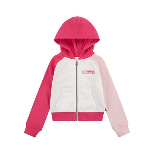 Levi&apos;s Kids Bluza w kolorze biało-różowym ze sklepu Limango Polska w kategorii Bluzy dziewczęce - zdjęcie 175732519
