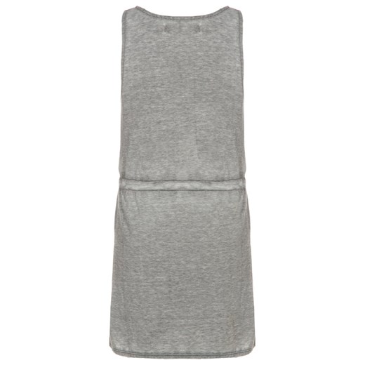 Outfitters Nation OFNTUT Sukienka letnia medium grey melange zalando  dżersej