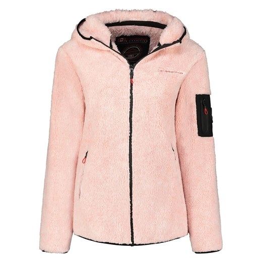Canadian Peak Kurtka polarowa &quot;Ulebeak&quot; w kolorze jasnoróżowym ze sklepu Limango Polska w kategorii Bluzy damskie - zdjęcie 175737167