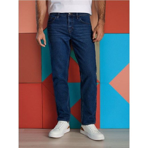 Sinsay - Jeansy regular fit - niebieski Sinsay 28 Sinsay