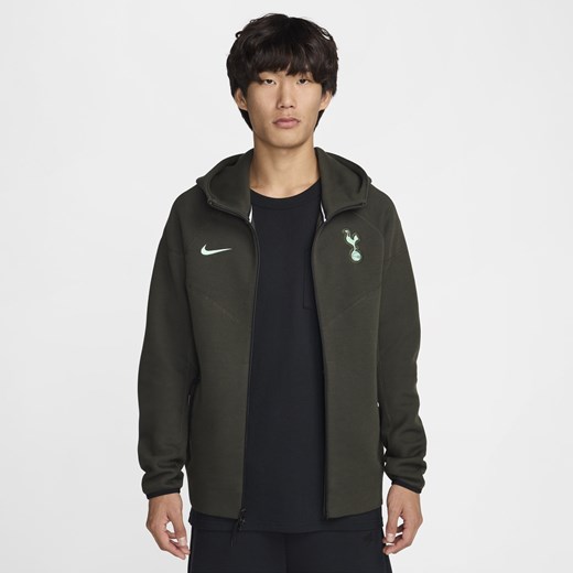 Męska kurtka piłkarska z zamkiem na całej długości Nike Tottenham Hotspur Tech Nike S Nike poland