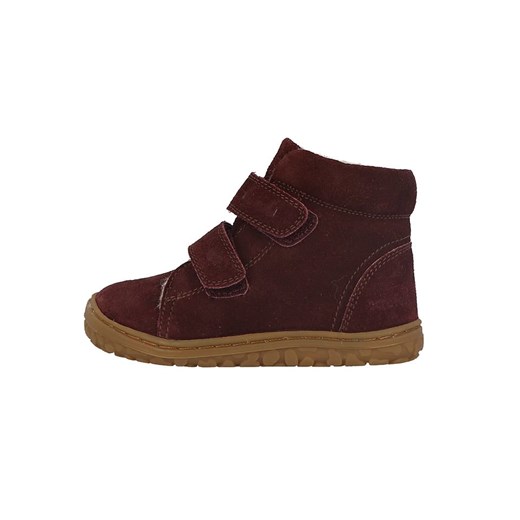 Lurchi Skórzane buty &quot;Nik&quot; w kolorze czerwonym do chodzenia na boso ze sklepu Limango Polska w kategorii Buty zimowe dziecięce - zdjęcie 175746369