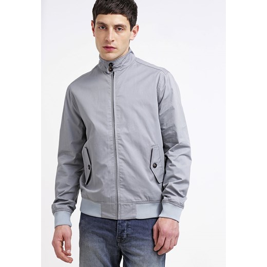 Burton Menswear London Kurtka wiosenna grey zalando  bez wzorów/nadruków