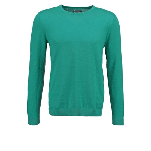 Burton Menswear London Sweter green zalando  abstrakcyjne wzory