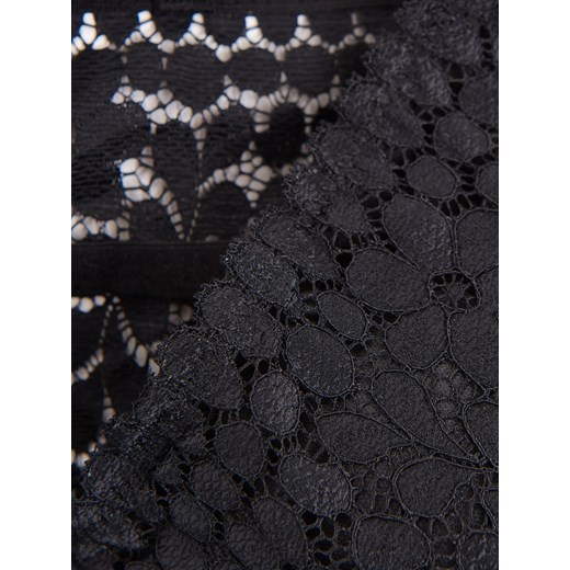 Cropp - Koronkowy bralet - czarny Cropp S promocja Cropp
