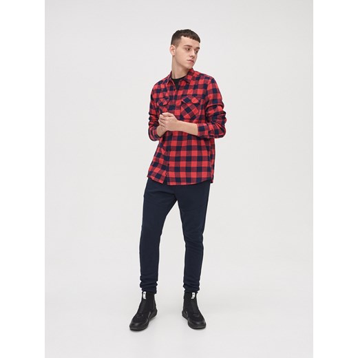 Cropp - Koszula w kratę - czerwony Cropp XL promocja Cropp