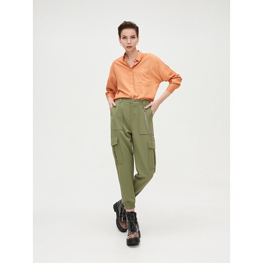Cropp - Koszula oversize - pomarańczowy Cropp M promocja Cropp