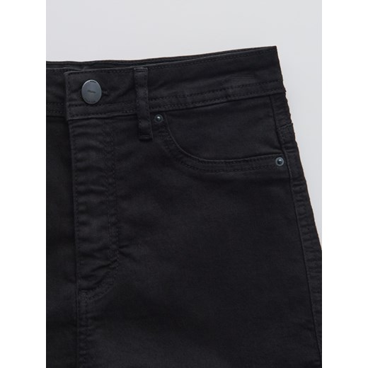 Cropp - Jeansowe szorty High Waist - czarny Cropp 34 okazyjna cena Cropp