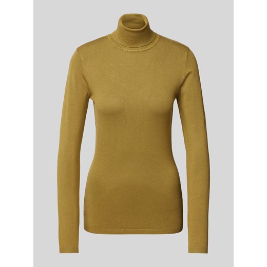 Sweter z dzianiny z golfem model ‘IHMAFA’ ze sklepu Peek&Cloppenburg  w kategorii Swetry damskie - zdjęcie 175783638