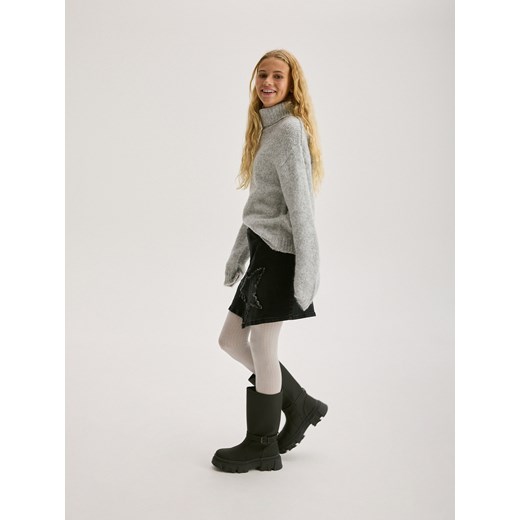 Spódnica dziewczęca Reserved z aplikacjami  