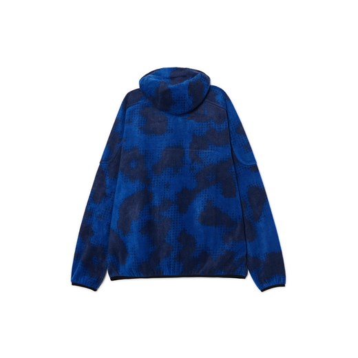 Cropp - Wzorzysta polarowa bluza - granatowy Cropp XXL Cropp