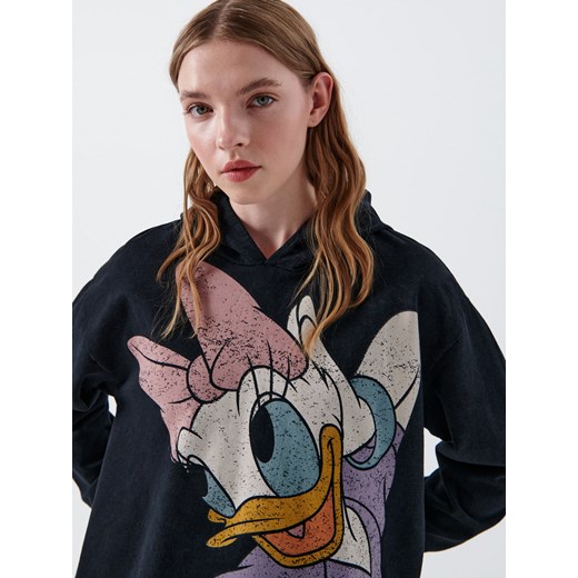 Cropp - Bluza z kapturem Disney - czarny Cropp S okazja Cropp