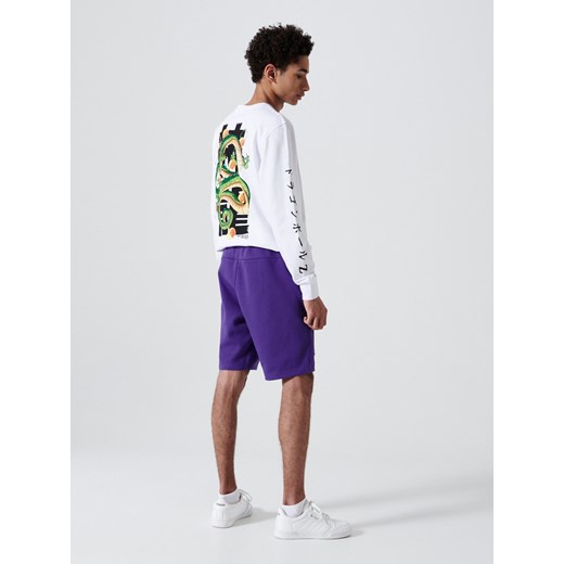 Cropp - Koszulka longsleeve Dragon Ball - biały Cropp L okazja Cropp