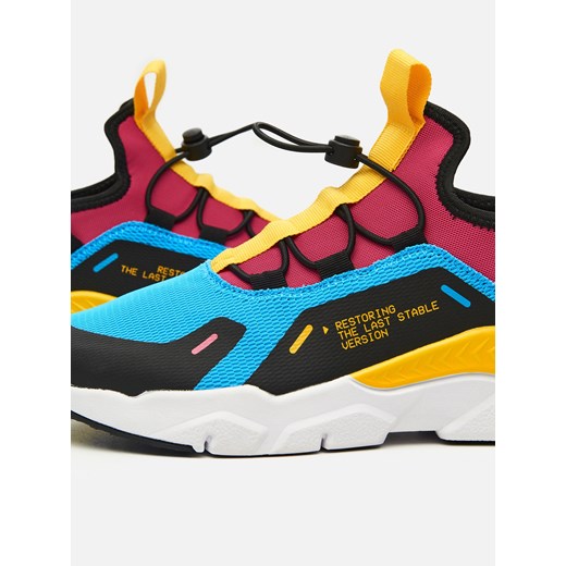 Cropp - Niskie sneakersy Restore - różowy Cropp 41 wyprzedaż Cropp