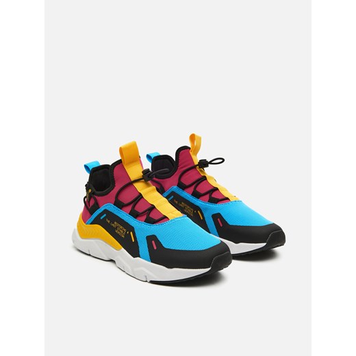 Cropp - Niskie sneakersy Restore - różowy Cropp 43 okazja Cropp