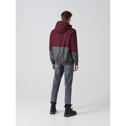 Cropp - Kurtka z kapturem - kasztanowy Cropp XL promocja Cropp