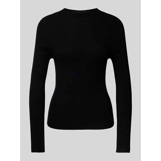 Sweter z dzianiny z okrągłym dekoltem ze sklepu Peek&Cloppenburg  w kategorii Swetry damskie - zdjęcie 175809417