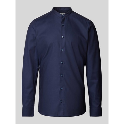 Koszula biznesowa o kroju slim fit z listwą guzikową ze sklepu Peek&Cloppenburg  w kategorii Koszule męskie - zdjęcie 175809487