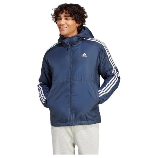 Kurtka męska Essentials 3-Stripes Insulated Hooded Adidas L SPORT-SHOP.pl