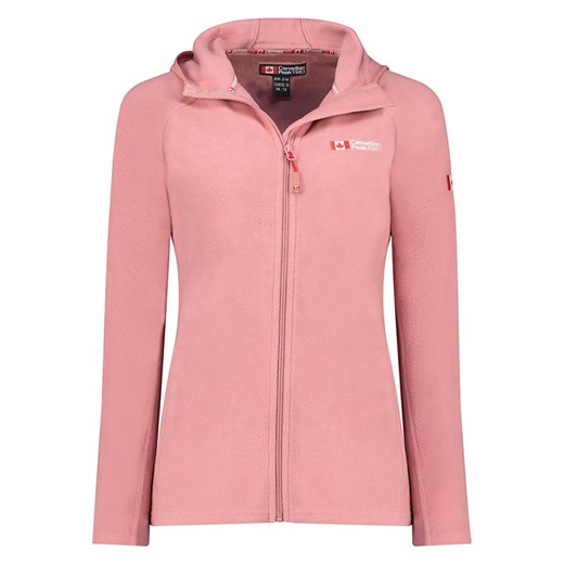Canadian Peak Kurtka polarowa &quot;Tugoodeak&quot; w kolorze jasnoróżowym ze sklepu Limango Polska w kategorii Bluzy damskie - zdjęcie 175811879