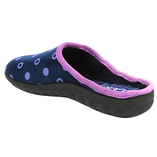 Kapcie Damskie - INBLU ET-24 Granatowe Wsuwane Inblu 41 ulubioneobuwie