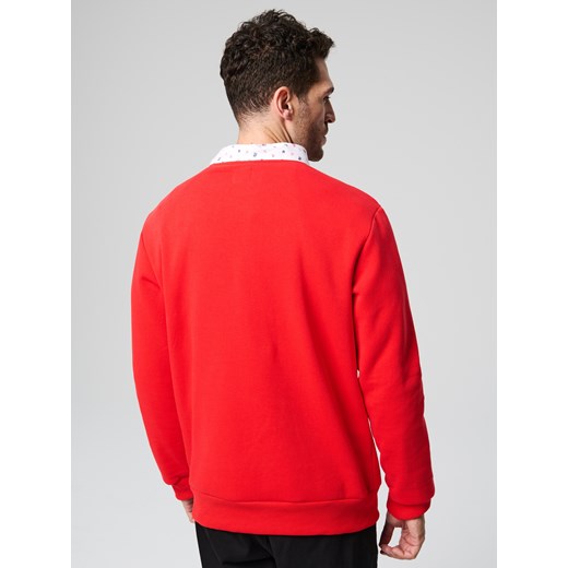 Sinsay - Bluza świąteczna - czerwony Sinsay XS Sinsay