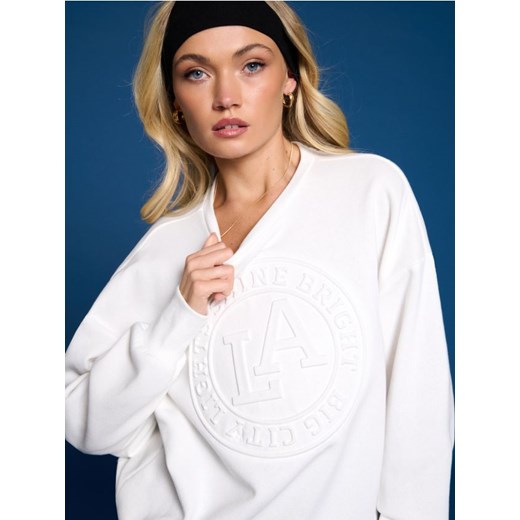 Sinsay - Bluza - kremowy Sinsay S Sinsay