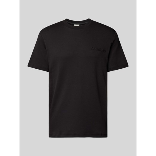 T-shirt z napisem z logo ze sklepu Peek&Cloppenburg  w kategorii T-shirty męskie - zdjęcie 175816698