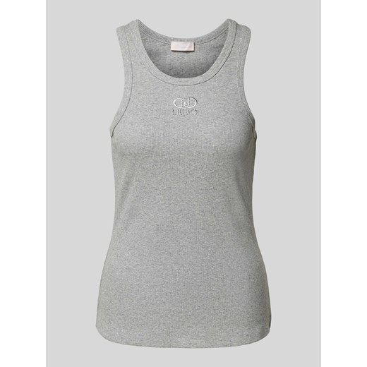Top z wyhaftowanym logo ze sklepu Peek&Cloppenburg  w kategorii Bluzki damskie - zdjęcie 175816925