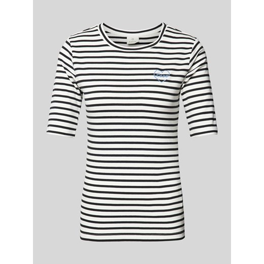 T-shirt z wyhaftowanym logo model ‘liddy’ ze sklepu Peek&Cloppenburg  w kategorii Bluzki damskie - zdjęcie 175817088