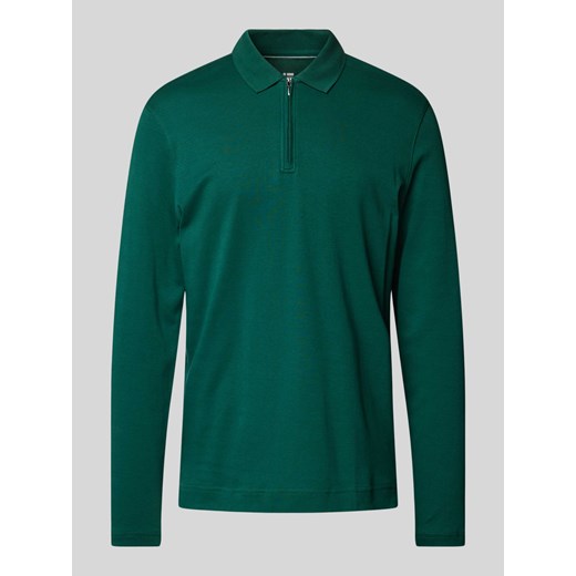 Koszulka polo z krótkim zamkiem błyskawicznym ze sklepu Peek&Cloppenburg  w kategorii T-shirty męskie - zdjęcie 175817599