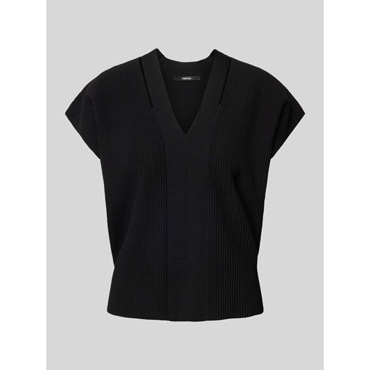 Sweter z dzianiny z dekoltem w serek model ‘Takato’ ze sklepu Peek&Cloppenburg  w kategorii Bluzki damskie - zdjęcie 175817727