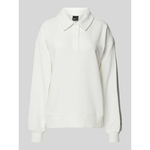 Bluza z wykładanym kołnierzem ze sklepu Peek&Cloppenburg  w kategorii Bluzy damskie - zdjęcie 175817847
