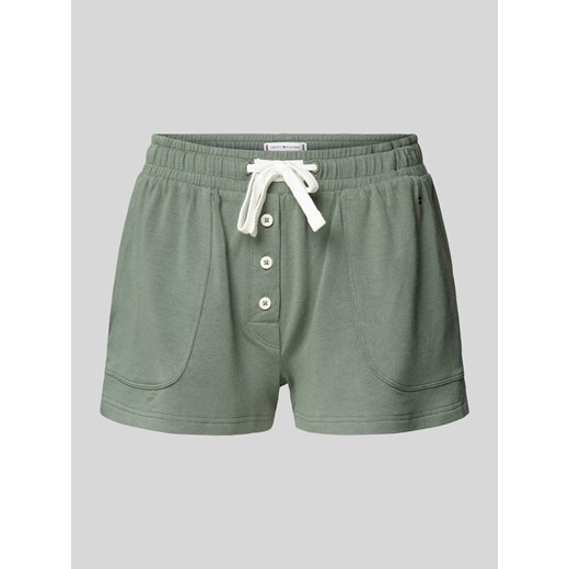 Szorty od piżamy o kroju regular fit z rozporkiem ze sklepu Peek&Cloppenburg  w kategorii Piżamy damskie - zdjęcie 175817999