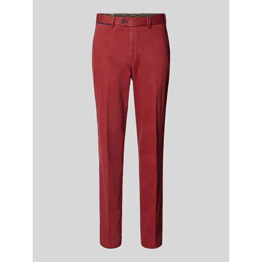Chinosy o kroju slim fit w kant model ‘PEAKER’ ze sklepu Peek&Cloppenburg  w kategorii Spodnie męskie - zdjęcie 175818818