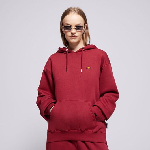 ELLESSE BLUZA Z KAPTUREM GIULOS OH HOODY BRGND ze sklepu Sizeer w kategorii Bluzy damskie - zdjęcie 175827459
