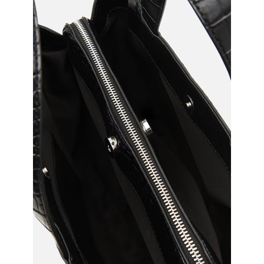 Cropp - Torebka city bag - czarny Cropp Uniwersalny Cropp okazja