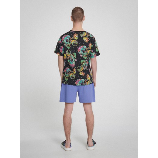 Cropp - Piżama Rick and Morty - fioletowy Cropp M okazyjna cena Cropp