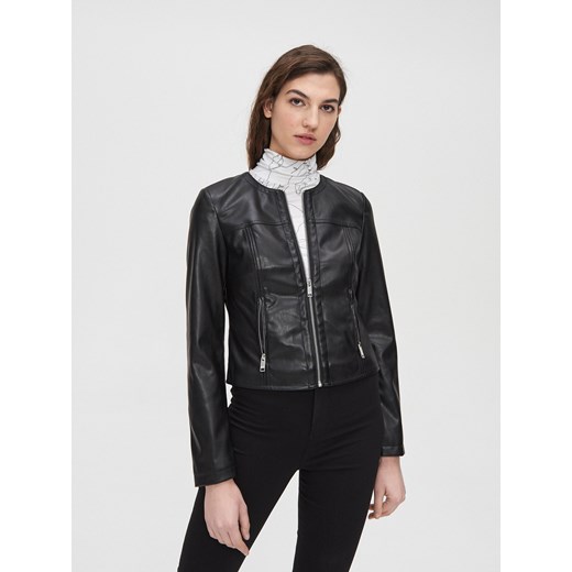 Cropp - Kurtka biker - czarny Cropp M Cropp promocyjna cena