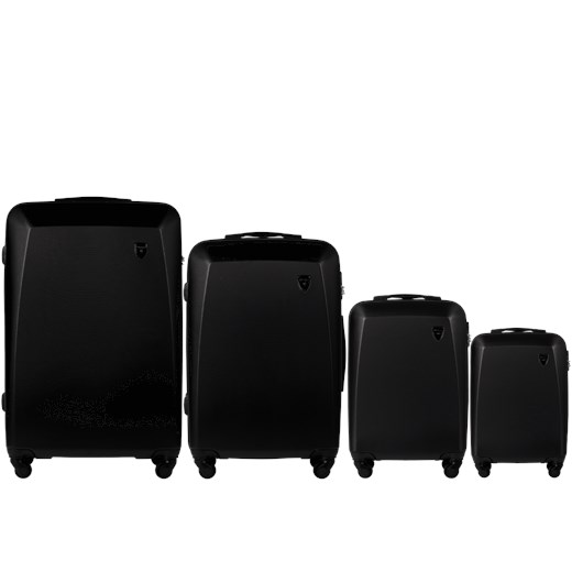 ZESTAW 4 WALIZEK WINGS PLOVER BLACK ze sklepu WINGS w kategorii Walizki - zdjęcie 175848498