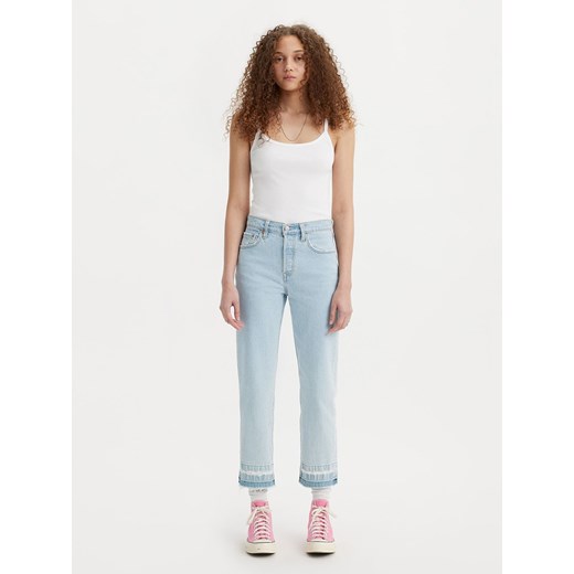 Levi´s Dżinsy &quot;501&quot; - Slim fit - w kolorze błękitnym ze sklepu Limango Polska w kategorii Jeansy damskie - zdjęcie 175852945