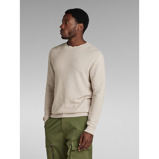 G-Star Sweter w kolorze kremowym XL promocja Limango Polska
