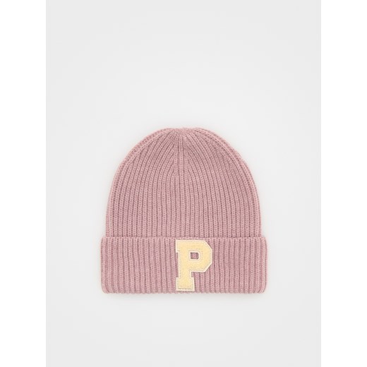 Reserved - Dzianinowa czapka z domieszką wełny - beżowy Reserved 9-13 lat Reserved